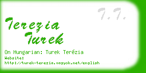 terezia turek business card